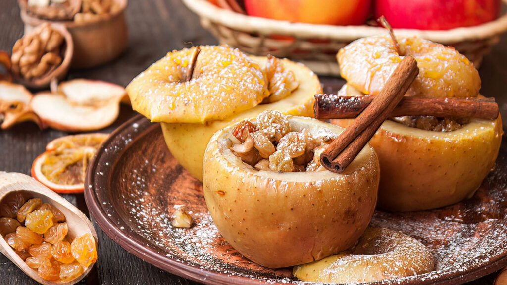 Manzanas al horno