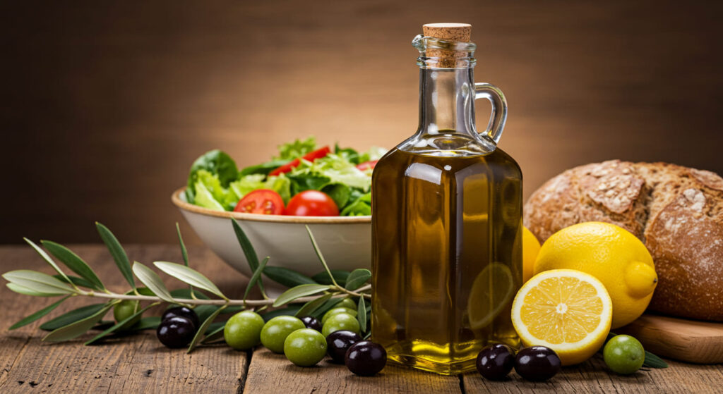 Aceite de oliva: Protector mediterráneo