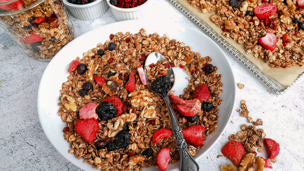 Granola: el snack perfecto para el Pre WorkOut