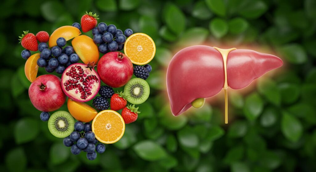 Causas Alimentarias del Hígado Graso 7 Frutas Antioxidantes: Los Guardianes Naturales del Hígado