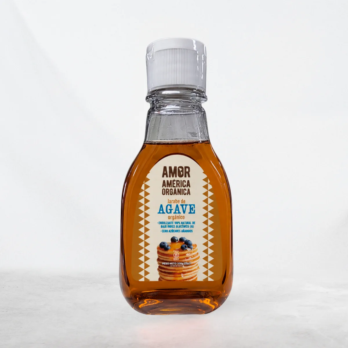Jarabe-de-Agave-Orgánico-200g Jarabe de Agave Orgánico 200g - Imagen 1