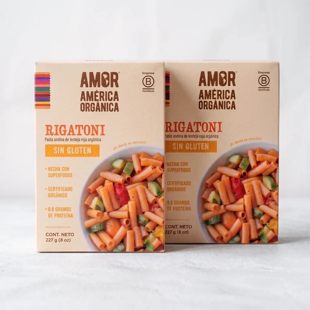 2x1 Pasta Andina Lenteja Rigatoni 227g