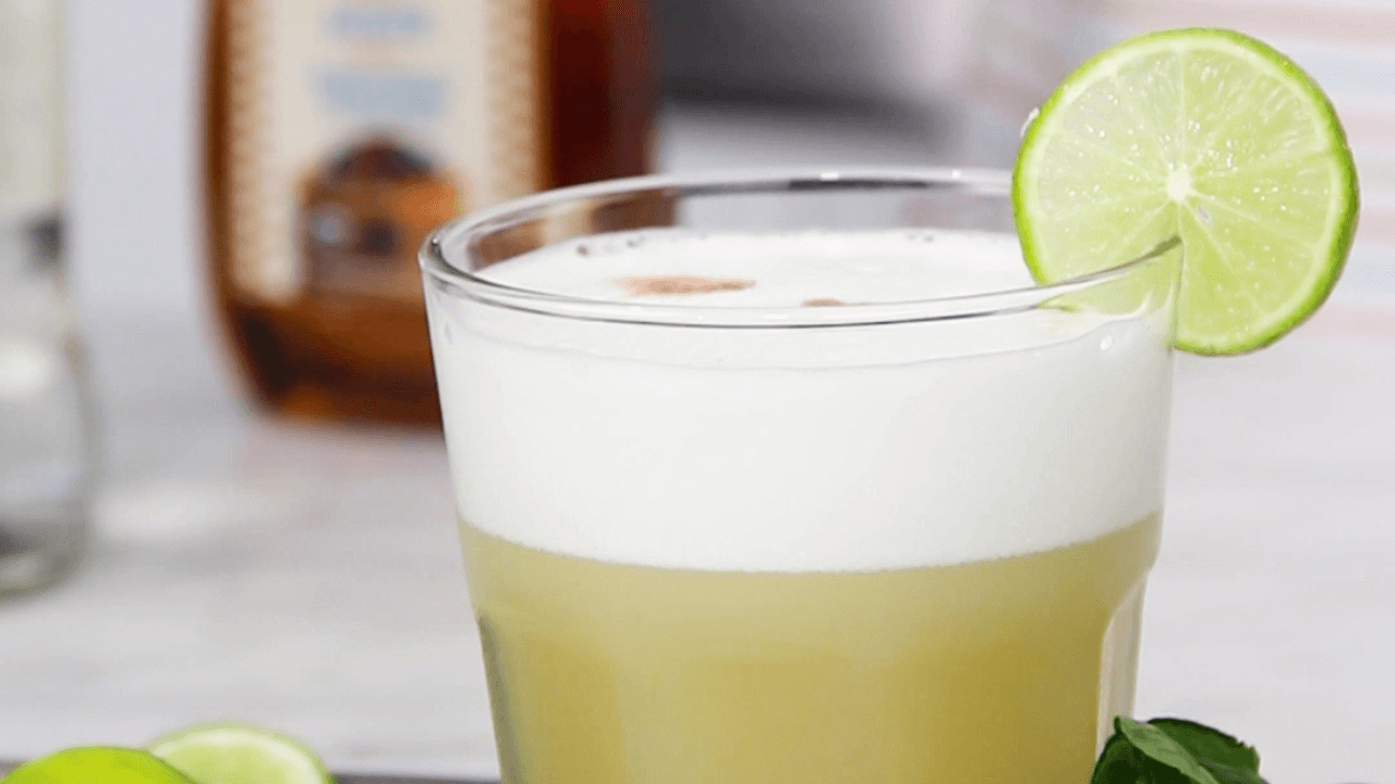 pisco sour receta baja en azucar