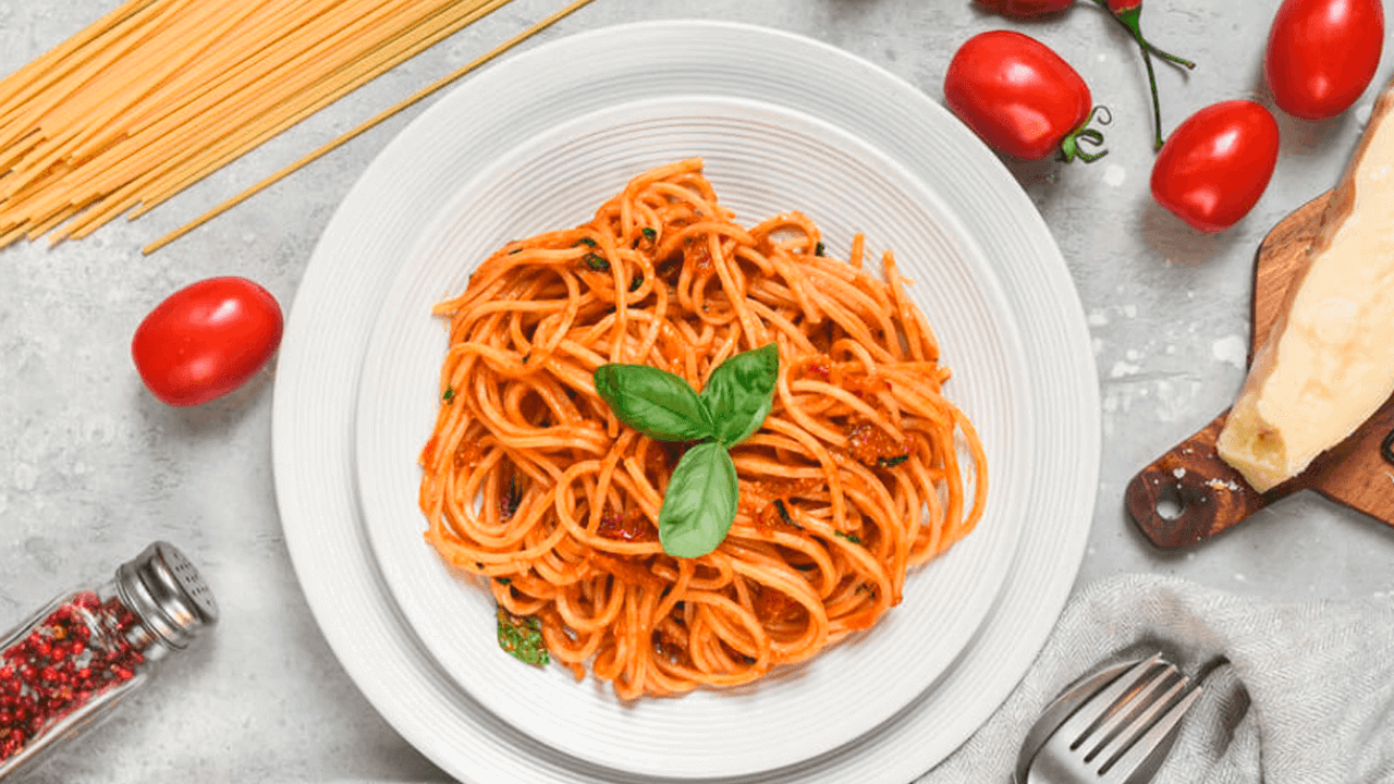 spaguetti al pomodoro apto para celiacos sin gluten