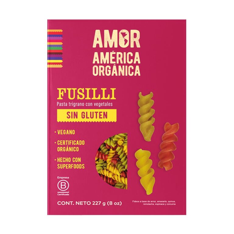 Pasta Trigrano de Arroz y Quinua tipo Fusilli