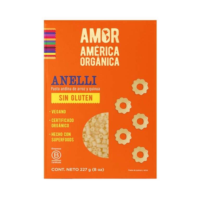 Pasta de Arroz y Quinua tipo Anelli