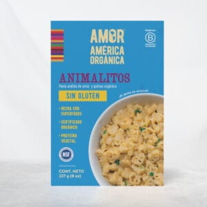 Pasta de Arroz y Quinua tipo Animalitos Orgánica sin Gluten 227g